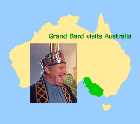 picture of Barth Mur against map of Australia