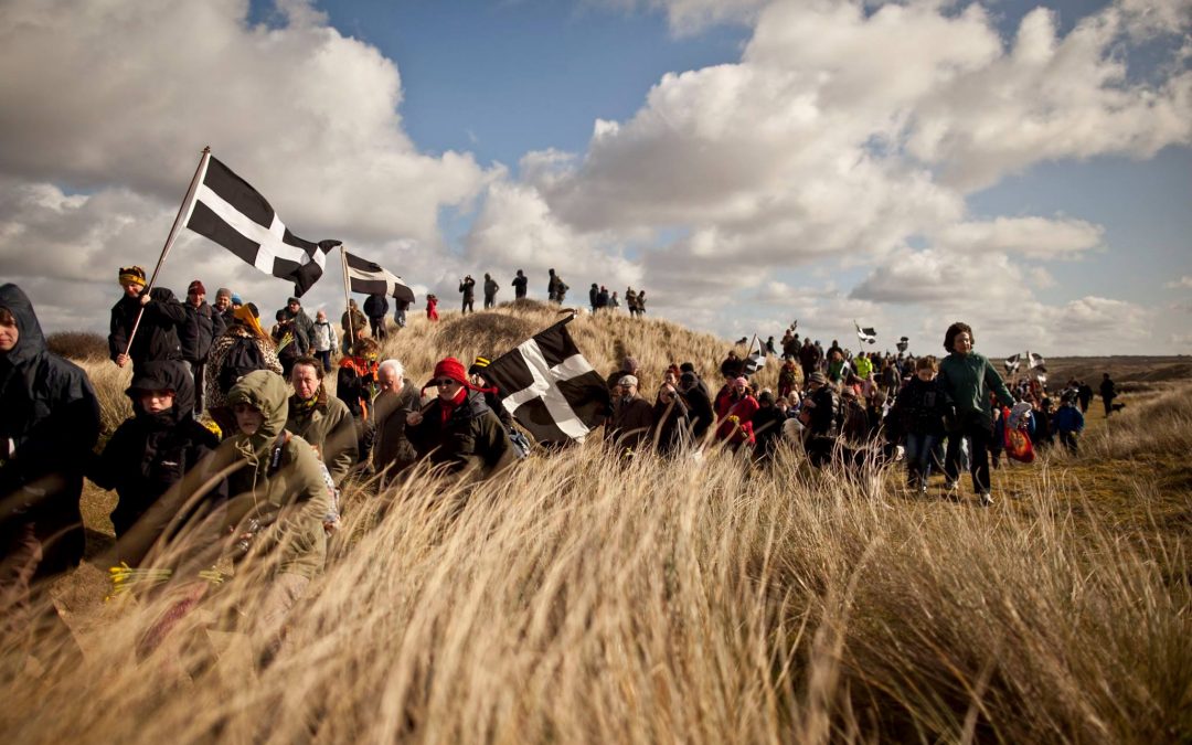 March to St Piran’s Oratory, Perran Sands, 2022