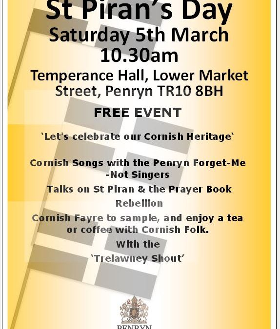 Penryn St Piran’s Day 2022