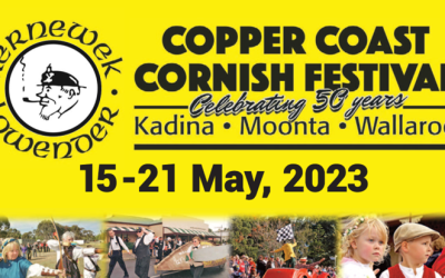 Kernewek Lowender Festival, South Australia, 15-21 May 2023