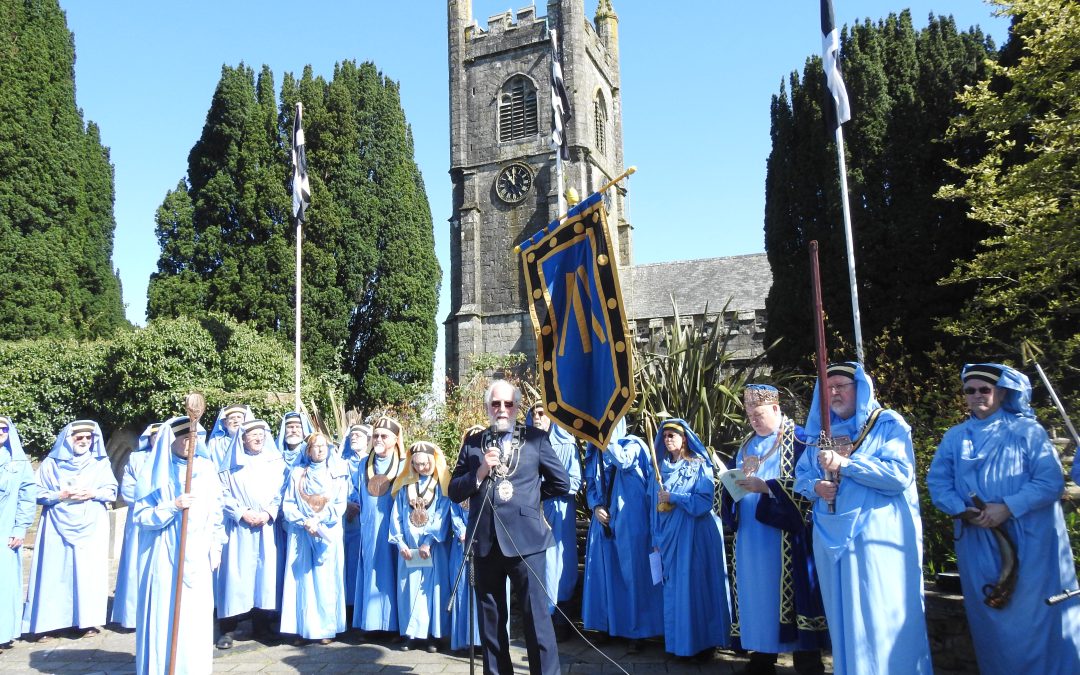 Photos from Gorsedh Kernow’s Proclamation in Callington, April 20th. 2024