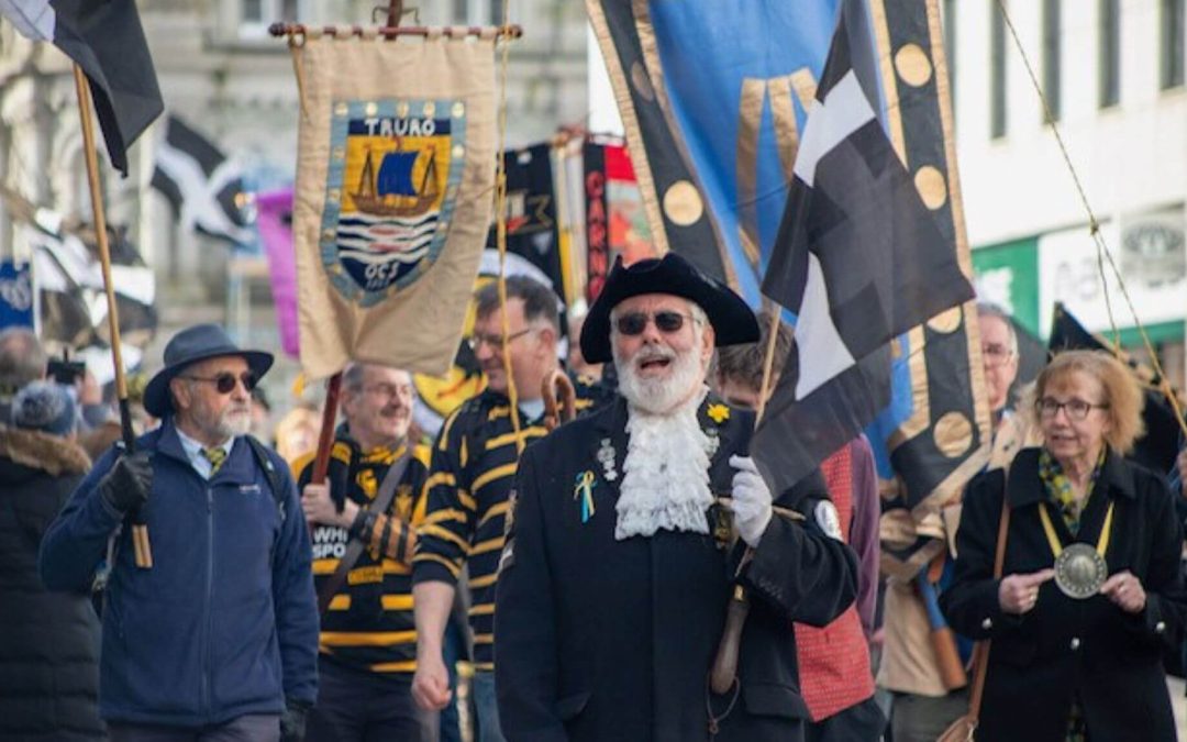 St Piran’s Day parade, Truro, March 5th 2025