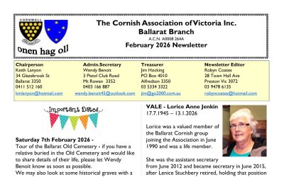 Latest Ballarat Newsletter