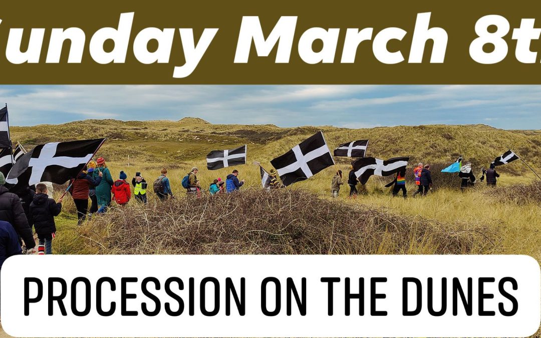 St Piran’s Procession on the Dunes 2026