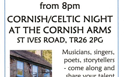 St Piran’s Cornish / Celtic Night at the Cornish Arms
