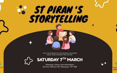 St Piran’s Day Storytelling, Newquay 2026