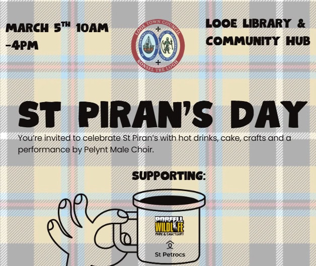 Looe St Piran’s Day Celebrations 2026