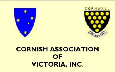 Cornish Association of Victoria May Newsletter
